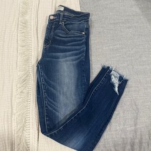 BKE Parker universal fit high rise ankle skinny